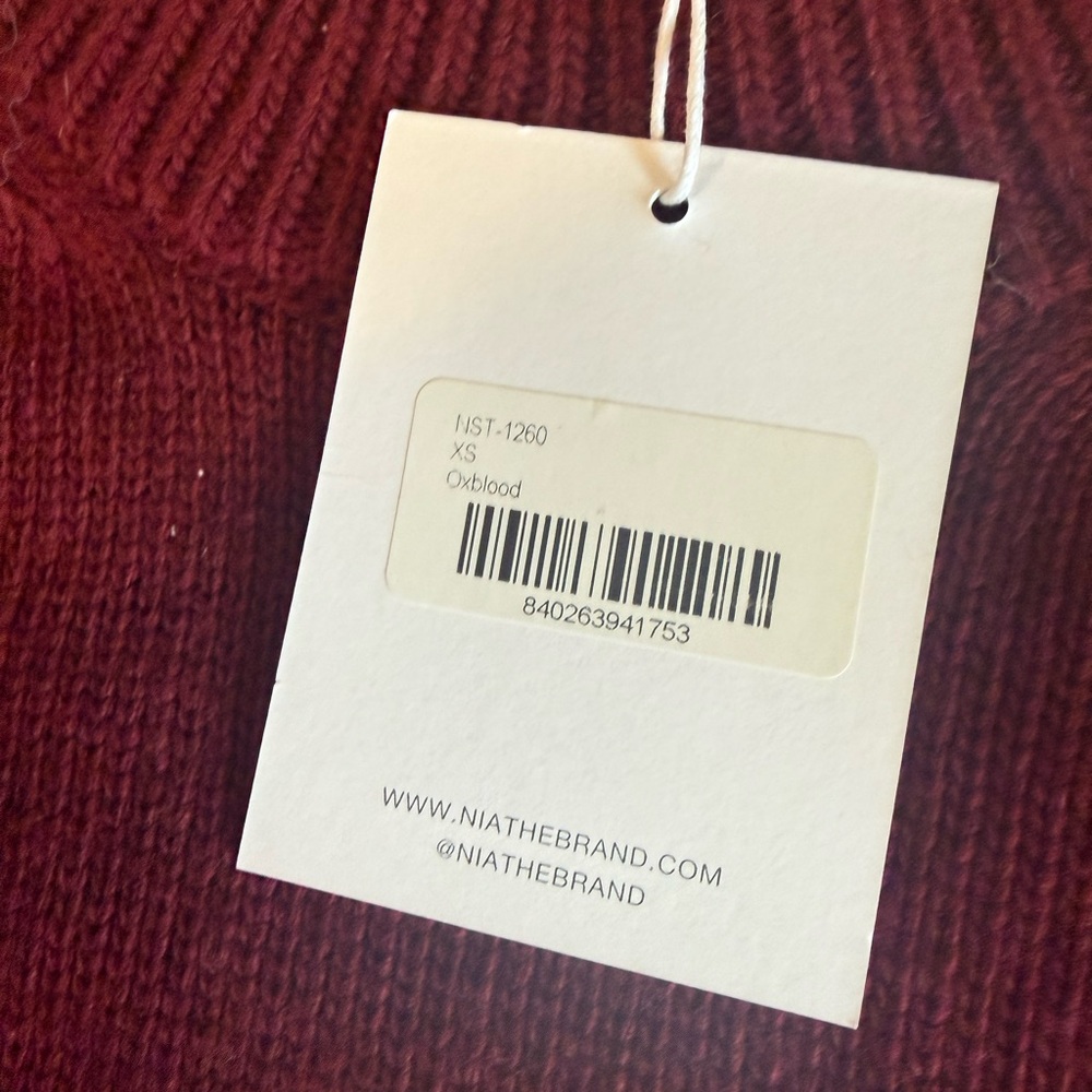 NWT Revolve NIA YVONNE SWEATER XS - Picture 6 of 9